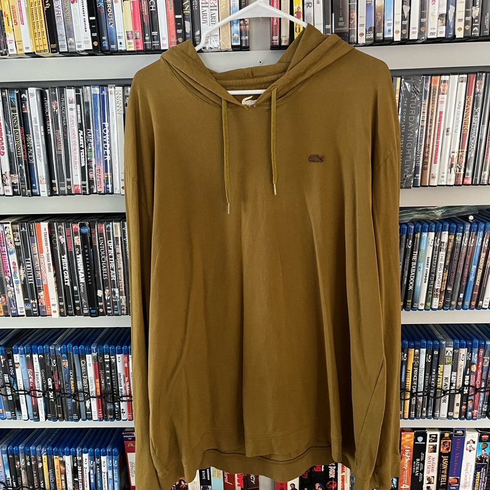 Lacoste Men's Brown Hoodie